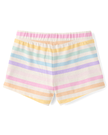 Toddler Girls Print Shorts 4-Pack