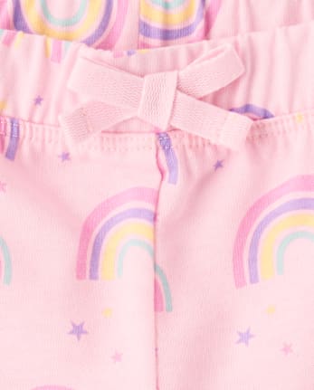 Toddler Girls Print Shorts 4-Pack