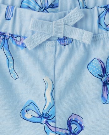 Toddler Girls Print Shorts 4-Pack