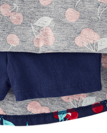 Toddler Girls Print 2-Piece Outfit Set