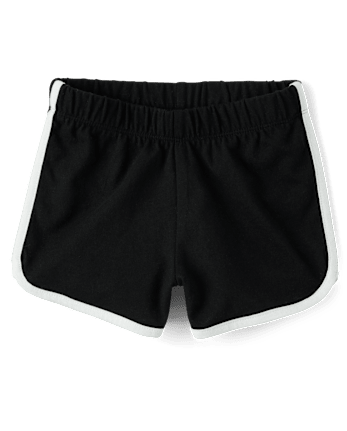 Toddler Girls Contrast Dolphin Shorts 5-Pack