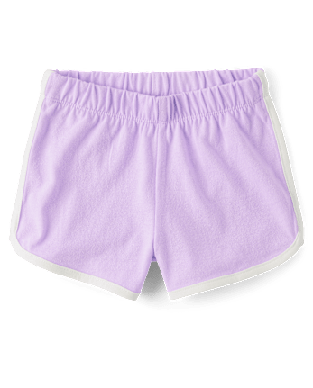 Toddler Girls Contrast Dolphin Shorts 5-Pack