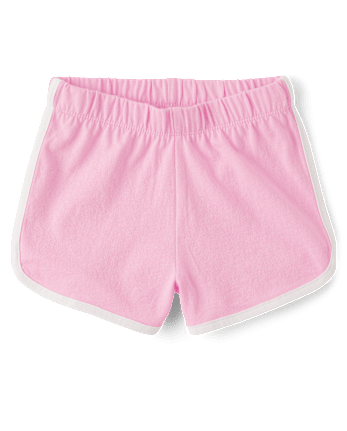 Toddler Girls Contrast Dolphin Shorts 5-Pack