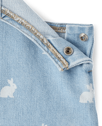 Toddler Girls Bunny Skirtall 2-Piece Outfit Set