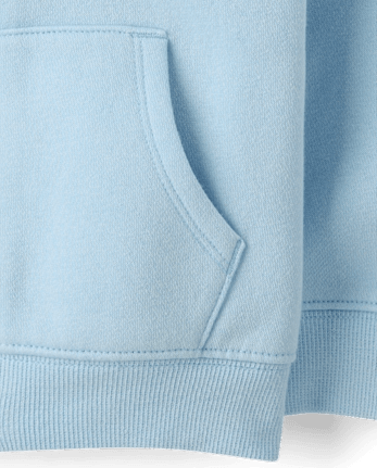 Toddler Girls Bow Premium Fleece Zip Up Hoodie