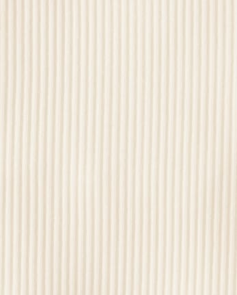 Toddler Girls Embroidered Eyelet Ribbed Flutter Tee