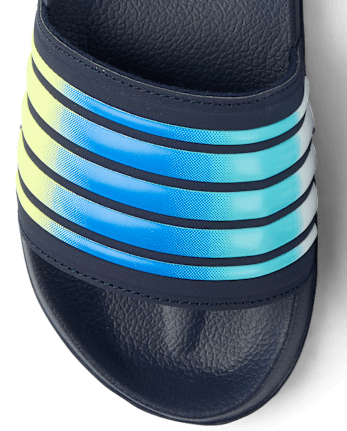 Sandales rayées pour garçons