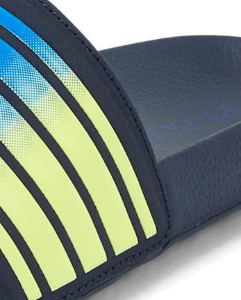 Sandales rayées pour garçons