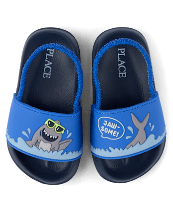 Toddler Boys Shark Slides