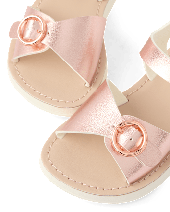 Sandales à boucle pour petites filles