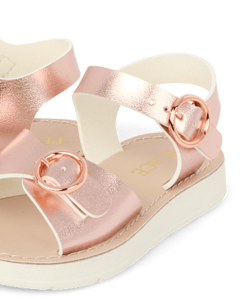 Sandales à boucle pour petites filles