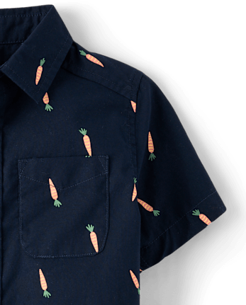 Chemise boutonnée en popeline à carreaux pour bébés et petits garçons