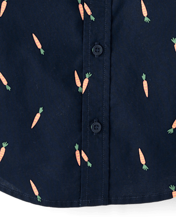 Chemise boutonnée en popeline à carreaux pour bébés et petits garçons