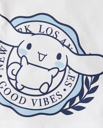 Girls Cinnamoroll™ Sport Bow Ringer Baby Tee