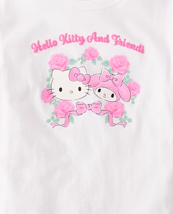 Girls Hello Kitty® And Friends Puff Print Graphic Tee
