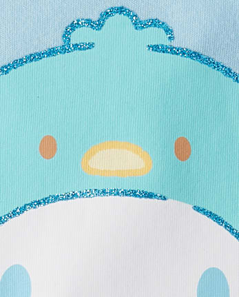 Girls Cinnamoroll Glitter Easter Graphic Tee