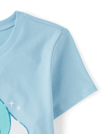 Girls Cinnamorollâ¢ Glitter Easter Graphic Tee