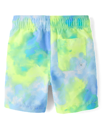 Boys Print Rashguard Swimsuit