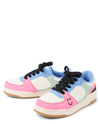 Girls Colorblock Low Top Sneakers