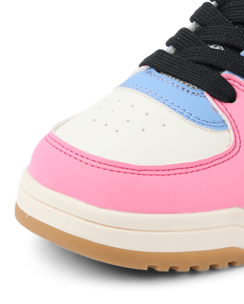 Girls Colorblock Low Top Sneakers