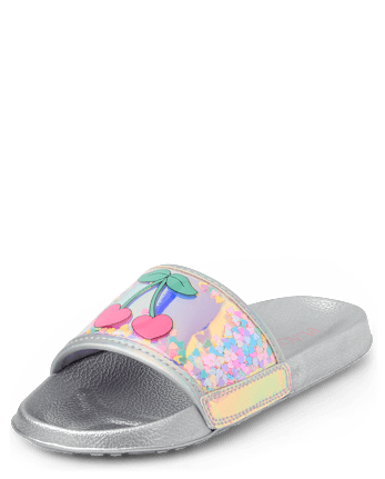 Girls Shakey Cherry Slides