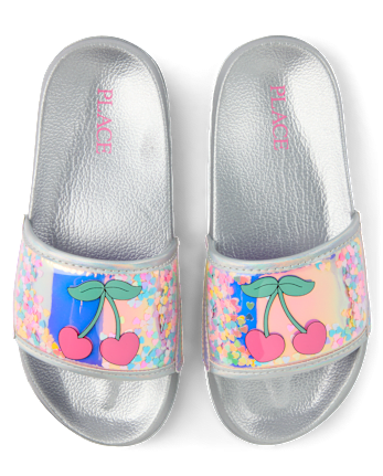 Girls Shakey Cherry Slides