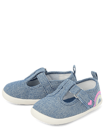 Baby And Toddler Girls First Steps Mary Jane Shoes