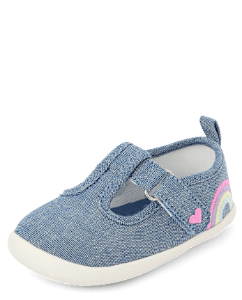 Baby And Toddler Girls First Steps Mary Jane Shoes
