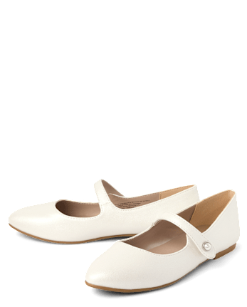 Girls Glitter Ballet Flats