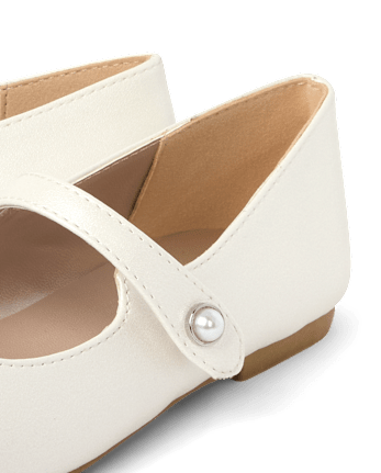 Girls Glitter Ballet Flats