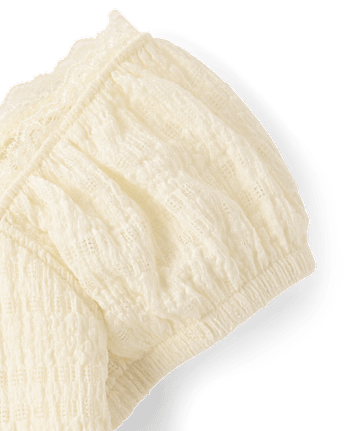 Girls Textured Corset Top