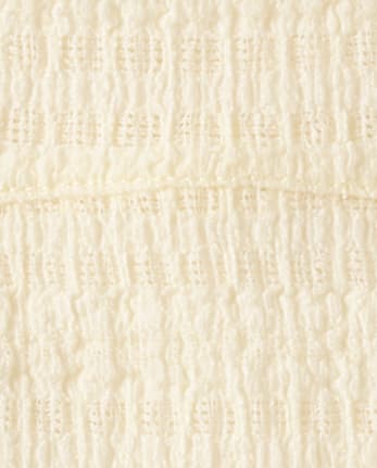 Girls Textured Knit Top