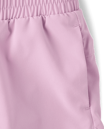 Girls Quick Dry Lined Dolphin Shorts