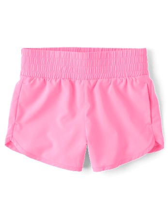Girls Quick Dry Lined Dolphin Shorts