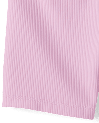 Short cycliste côtelé texturé à séchage rapide pour filles