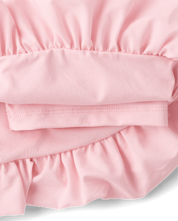 Jupe-short à bulles à séchage rapide pour filles