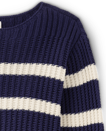 Girls Striped Sweater