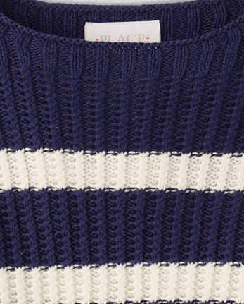 Girls Striped Sweater