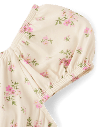 Girls Mommy And Me Floral Corset Dress