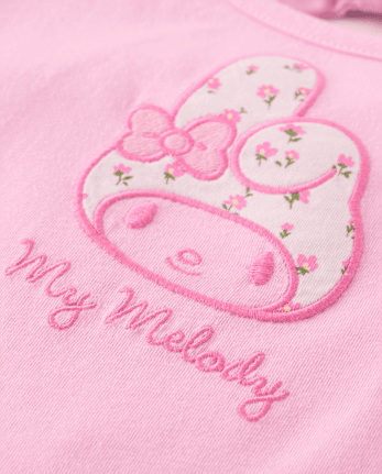 Girls Hello Kitty® And Friends Applique Bow Back Dress