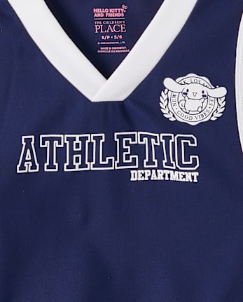 Girls Hello Kitty® Quick Dry Contrast Tank Top