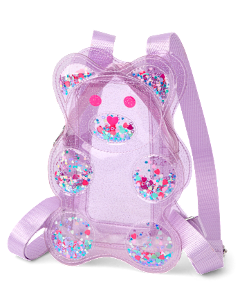Girls Shakey Candy Bear Mini Backpack