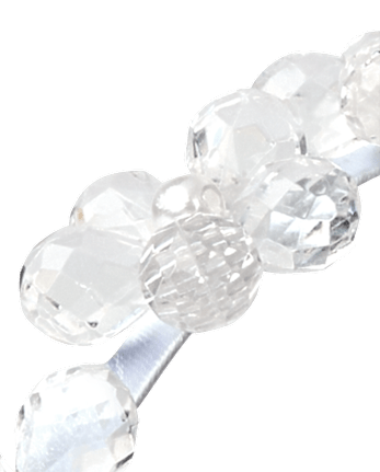 Bandeau fleuri à perles pour filles