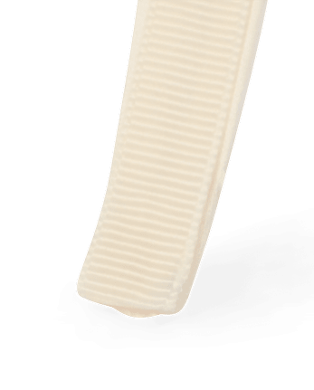 Girls Studded Heart Satin Headband