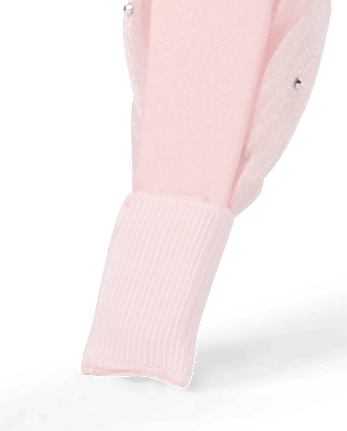 Girls Puffy Braided Rhinestone Headband