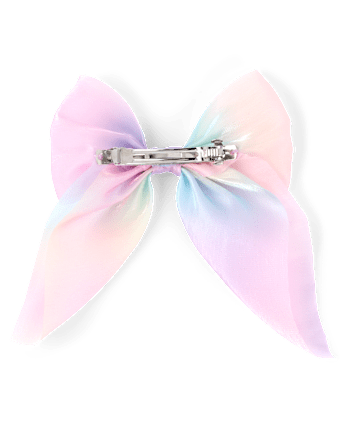 Girls Shimmer Bow Hair Clip 2-Pack