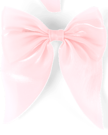 Girls Shimmer Bow Hair Clip 2-Pack