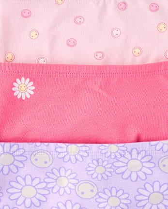 Girls Floral Girl Short Underwear 7-Pack