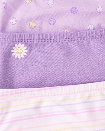 Girls Floral Girl Short Underwear 7-Pack