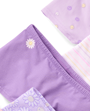 Girls Floral Girl Short Underwear 7-Pack
